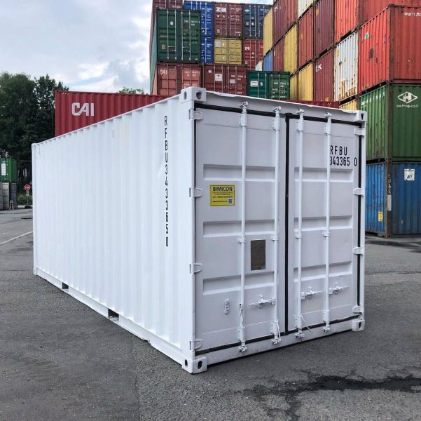 Used shipping container