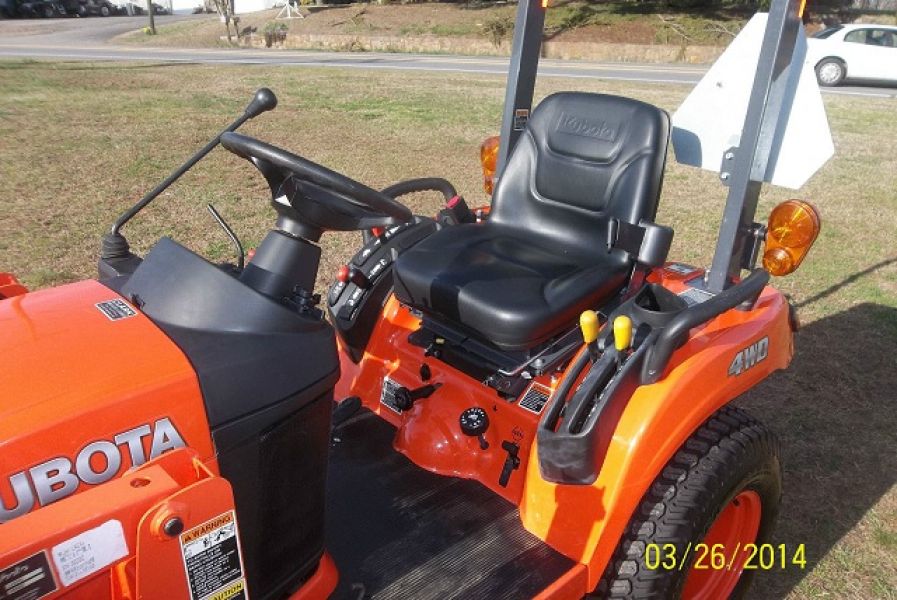 2012 Kubota BX2360 4X4 Tractor Loader Belly Mower