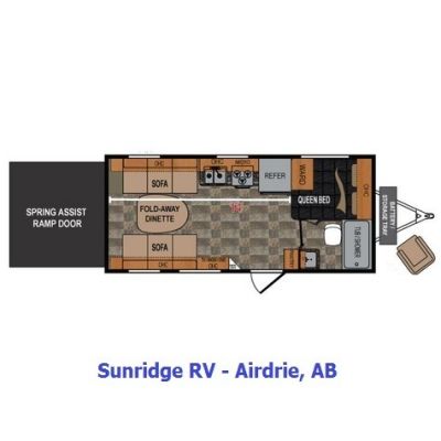 2013 Rubicon R1905, Toy Hauler - $24,995.00