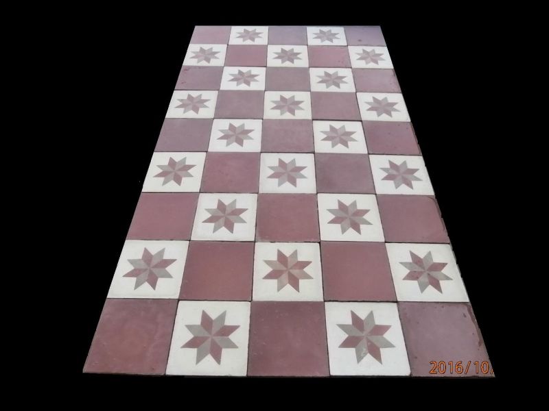 Really old spanish patterned floor tiles