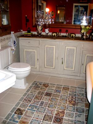 PATCHWORK - OLD TILE - VICTORIAN TILE - PATTERNED TILE - ANTIQUE TILE - OLD STYLE /  LUXURYSTYLE.es 