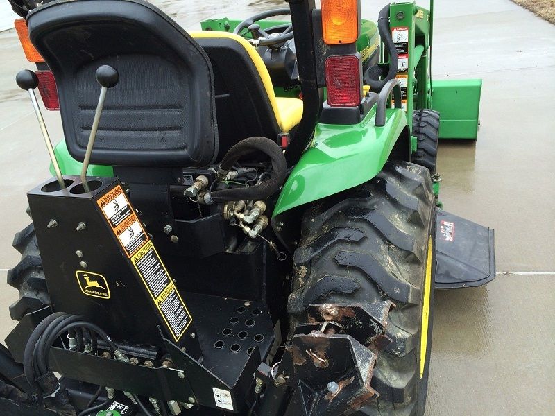 2004 John Deere 4310 4x4 TLB, Mid Mower