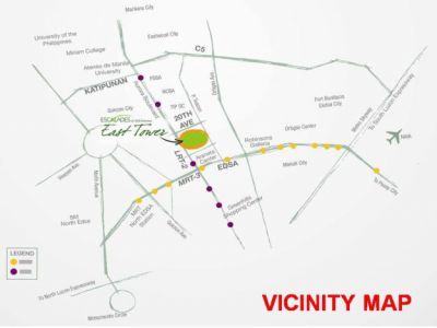 CONDO IN CUBAO QUEZON CITY - ESCALADES EAST TOWER