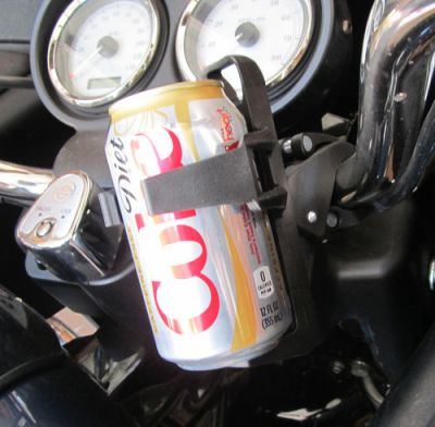 Universal Motorcycle Cup Holders - FIts Coffee, Soda Can, Bottle