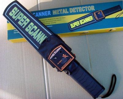 Handheld Metal Detector for Security Guard, Bouncer and Police