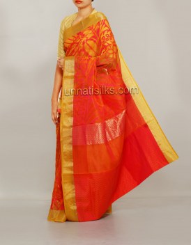 Online shopping for banarasi organza sarees by unnatisilks