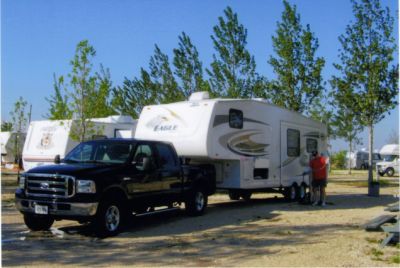 2008 Eagle Superlite 5th Wheel Trailer