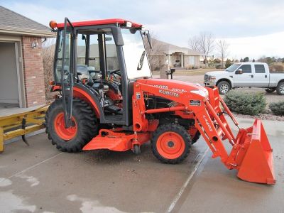 2009 Kubota B3030 HSDC AC 4X4 Mower Loader CAB