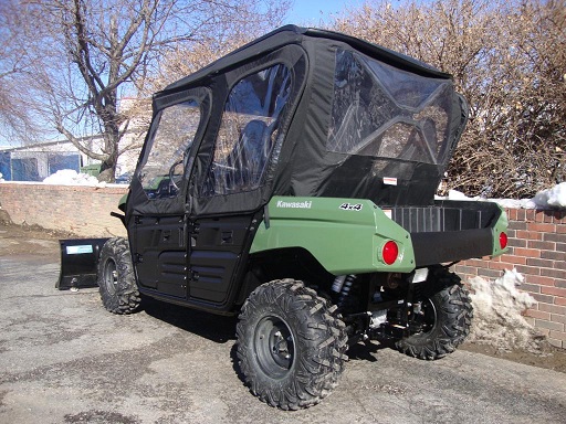 2012 Kawasaki Teryx 4 750 4x4 Plow, Winch, Cab