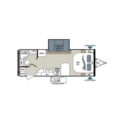 2013 Aerolite 225RBSL, Travel Trailer - $24,995.00