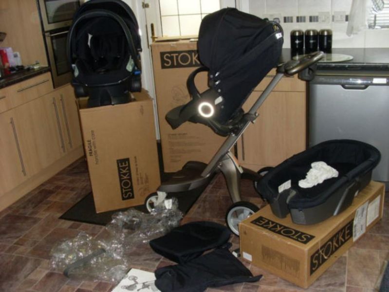 For sale Brand New Stokke Xplory basic Stroller 2013 – dark Navy Orbit Baby 