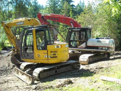 Excavator/Bulldozer for  Rental