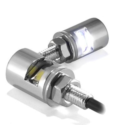 Motorcycle Licence Plate bolt Lights - LED bulbs