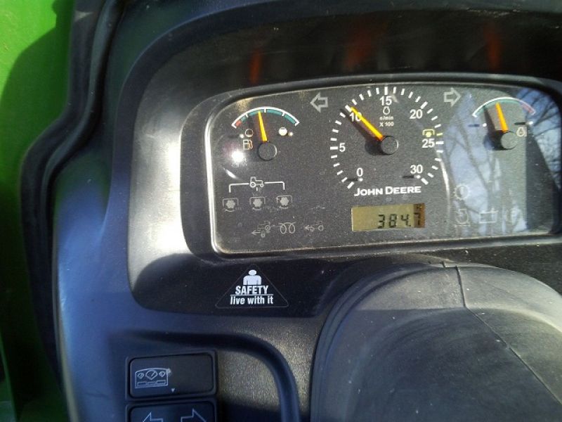 2007 John Deere 4120 Loader Mower Cab 4x4