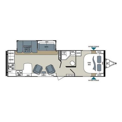 2014 Aerolite 294RKSS, Travel Trailer - $34,995.00