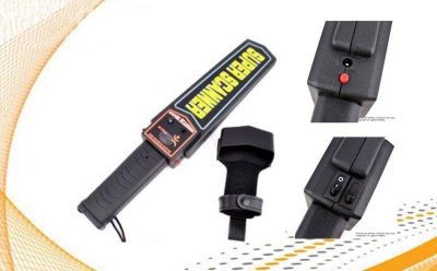Handheld Metal Detector + Belt Holder - Security Guard -IN STOCK