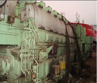 sale of Crepelle La Ciotat Marine Diesel Generators