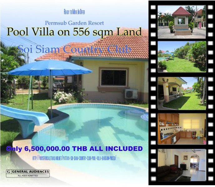 Thailand Pattaya House for sale 