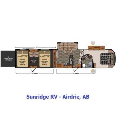 2014 Voltage 3818, Toy Hauler - $86,995.00