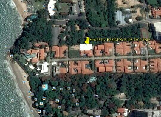 Pattaya 628 Sqm Land in Majestic Residence near Beach