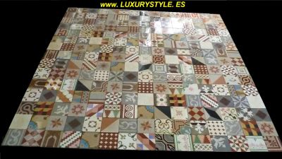 LUXURYSTYLE .ES offer OLD FLOOR TILES for DESIGN SHOP, DESIGN RESTAURANT, DESIGN BAR, DESIGN KITCHEN