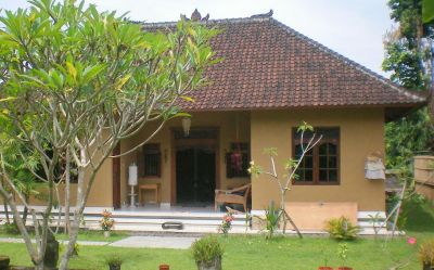 Bali, Ubud, bed and breakfast in a  nice country house/bungalow