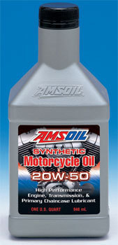 Amsoil Motorcycle Synthetic Oil 10W-30 10W-40, 20W-50
