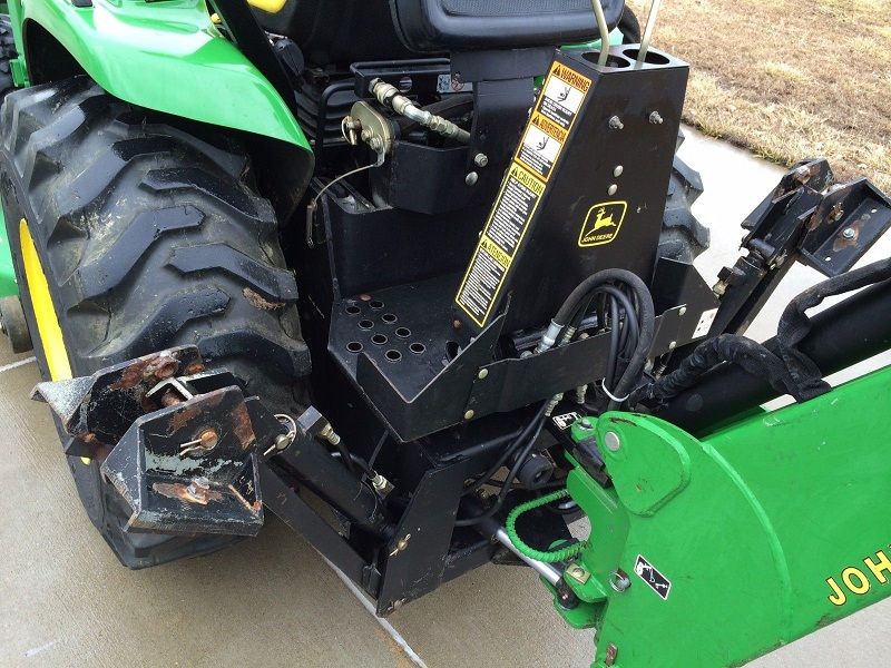 2004 John Deere 4310 4x4 TLB, Mid Mower