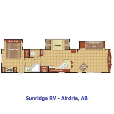 2012 Gulfstream Innsbruck 408FLR,Destination Trailer - $28,995.00