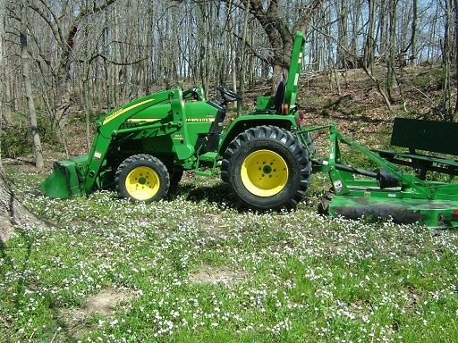 2005 John Deere 790 4WD Tractor Loader Mower