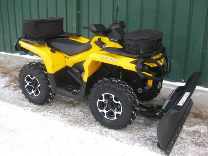 2012 CAN AM Outlander 1000R XT Plow 4X4