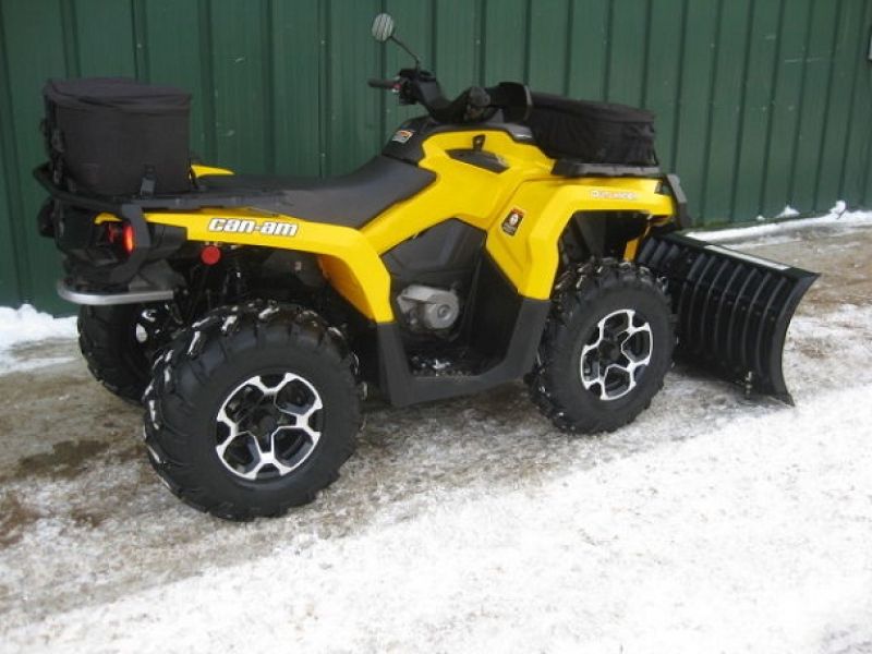 2012 CAN AM Outlander 1000R XT Plow 4X4