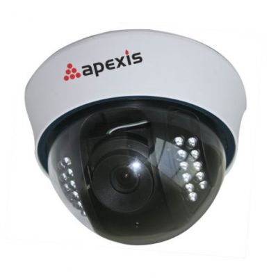 Waterproof Dome ip Camera with IR-cut and H.264 sensor Compression, Supports Motion Detection