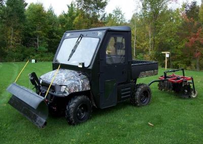 2008 Polaris Ranger Xp 700 Mossy Oak Camo w/ Plow