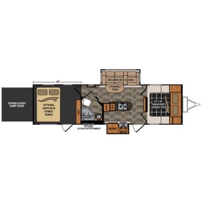 2014 Voltage 300, Toy Hauler - $52,995.00