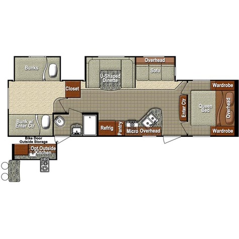 2014 Sedona 321TBS - $32,995.00