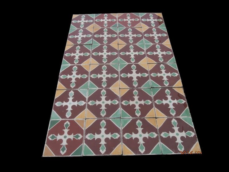 Really old spanish patterned tiles