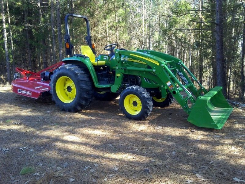  2005 John Deere 4520 4x4 Loader Bush Hog