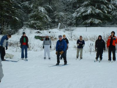 Cross country ski lessons-equipment provided