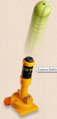 Batting Tees by PopToss  Nonbattery Nonelectric  