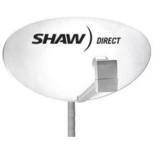 Star Choice / Shaw Direct 75E Satellite Dish w/ Quad Output LNB