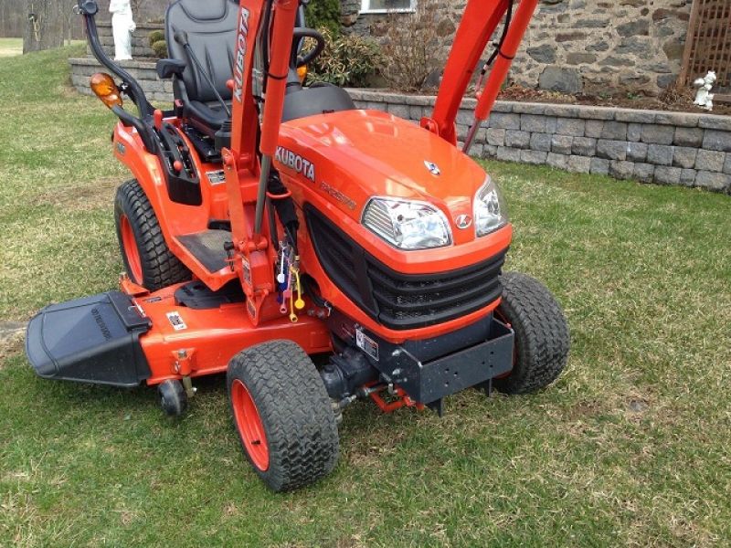 =$4,275=2013 Kubota BX2370 4x4 Tractor, Mower, Loader