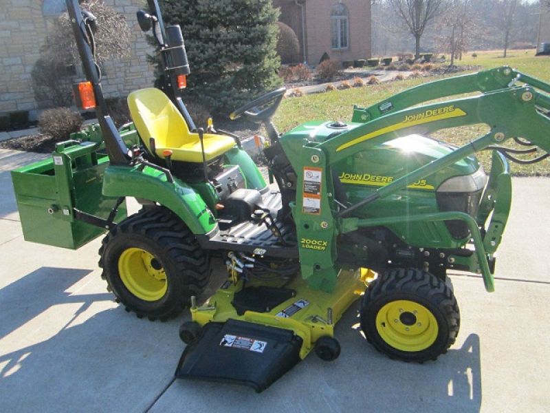 2011 John Deere 2305 Trac Ldr 4x4 62 Mower I-Match