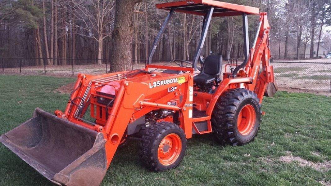 2006 Kubota L35 Tractor Loader Backhoe