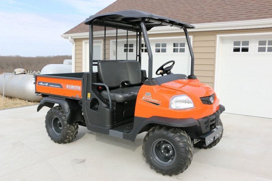 = $4,780 = 2013 Kubota RTV 900XTG-A 4x4 diesel