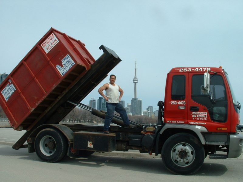 GARBAGE BIN RENTAL MISSISSAUGA 905 822 5153