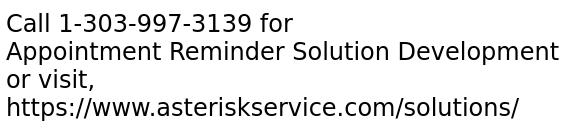 Appointment Reminder Solution Development for Hospitals