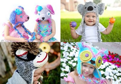 Handmade Crochet Animal Hats