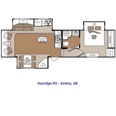 2013 Denali 319RLS, Fifth Wheel - $44,995.00