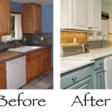 Paint your kitchen cabinets and make them look new!
